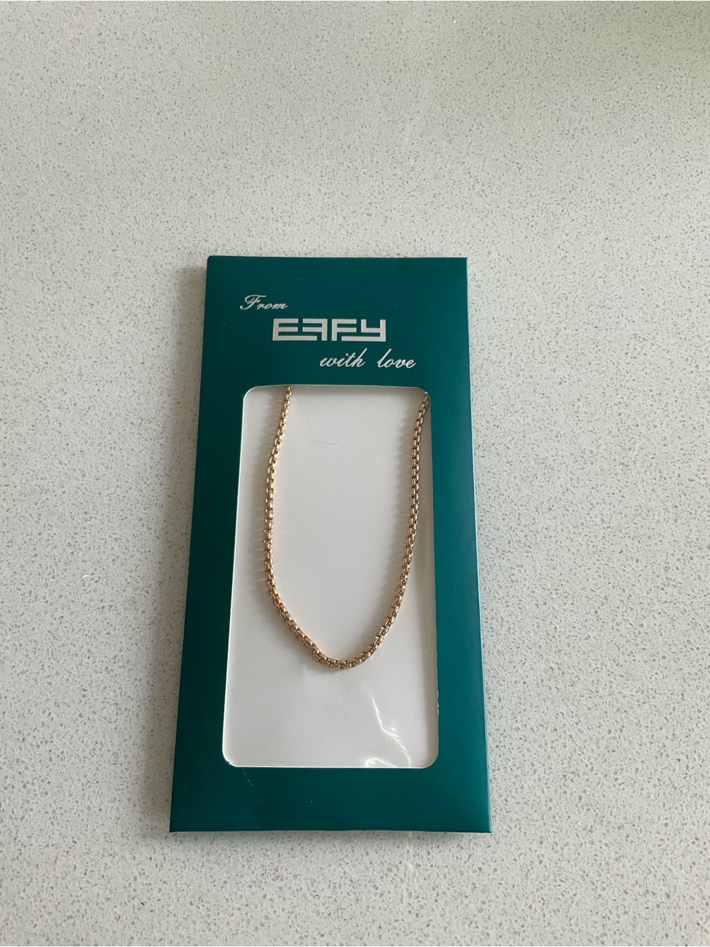 Gold-Tone Chain Necklace - BNIP